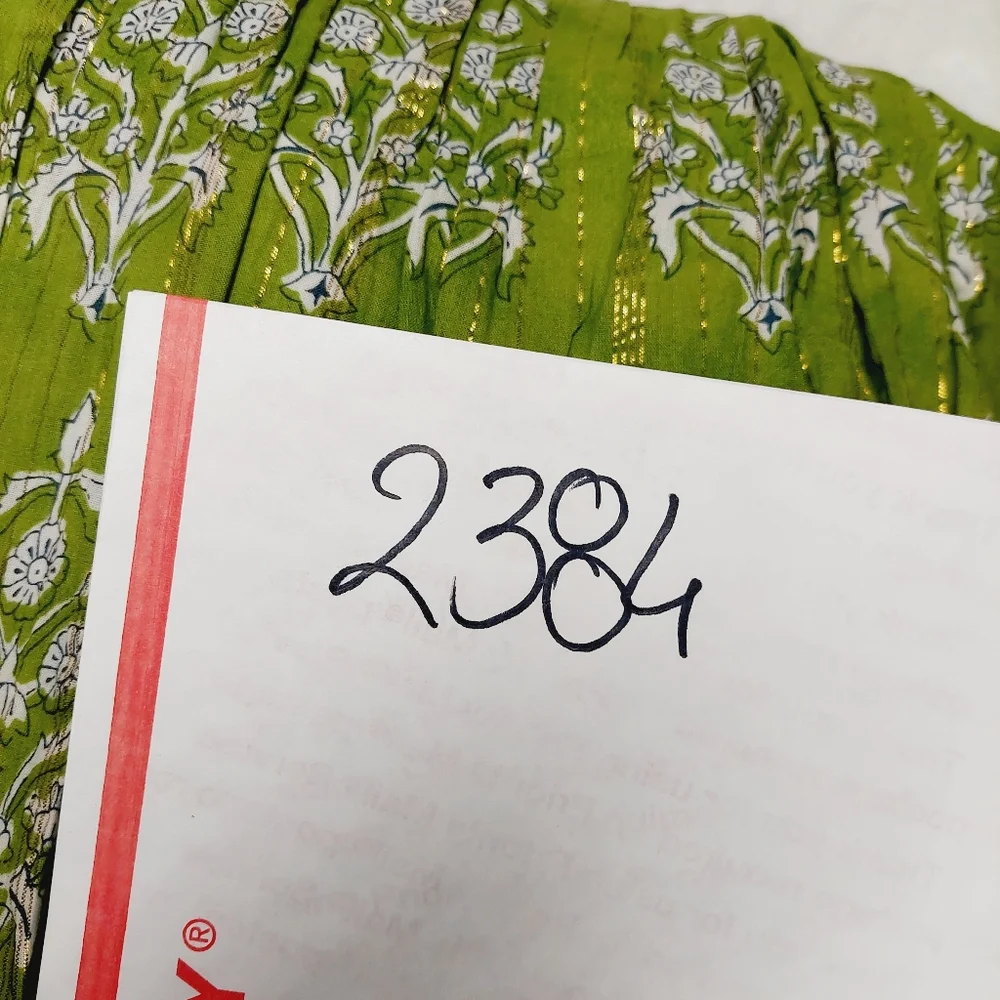 New Clara The Label Clover Mini (Renwick Olive) Ballon Sleeves Mini Dress P2384 - Picture 11 of 11